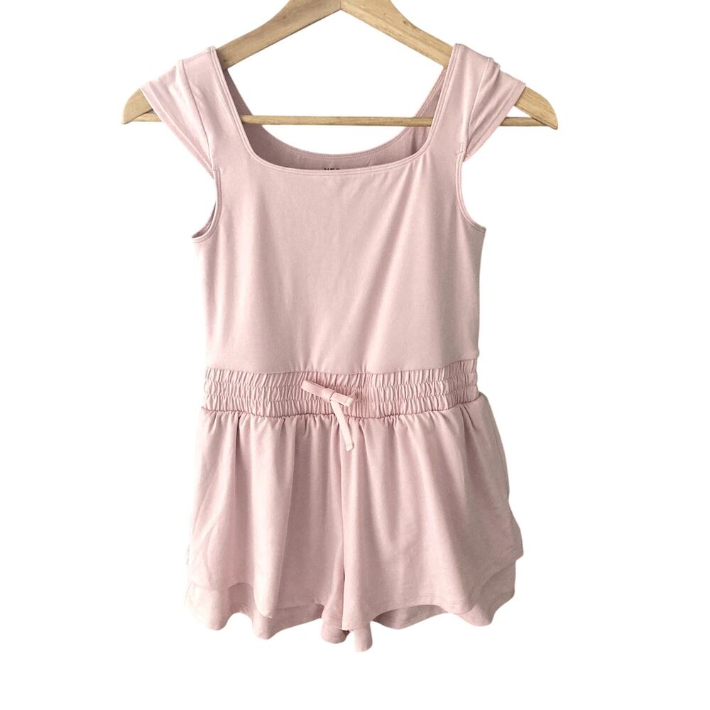 Abercrombie Kids YPB Sleeveless Activewear Romper Pink Nectar 9/10
